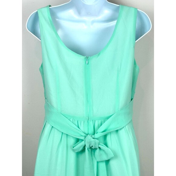 Happy Rose Mint Green Maxi Mock Wrap Party Dress NEW Size 18 - Picture 5 of 16